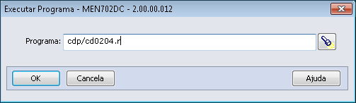 Programa Executar Programa (MEN702DC)