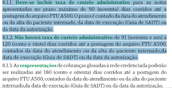 Trecho manual de intercâmbio 2018